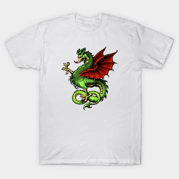 The Gryphon T-Shirt by Wright Art